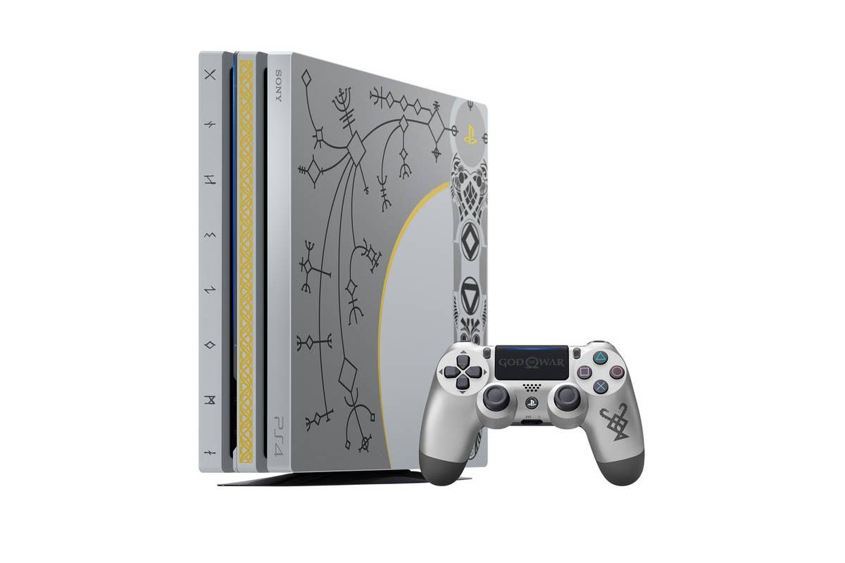 Sony unveils God of War limited edition custom PlayStation 4 Pro